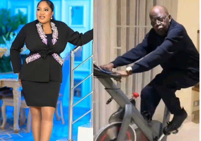 Actress Toyin Abraham bows to pressure deletes Tinubu’s workout video post