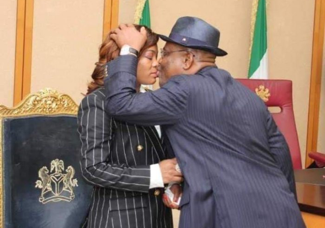 I am now jobless. You will kiss me until you are tired - Gov Wike tells wife