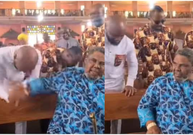 "Ogadagidi, Lion of Africa"- Yul Edochie hails Dad, Pete, as they mark 53rd marriage anniversary [Video]