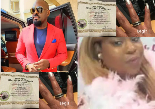 American Lady Calls Out Jim Iyke, Begs For Divorce After He Abandoned Their Marriage