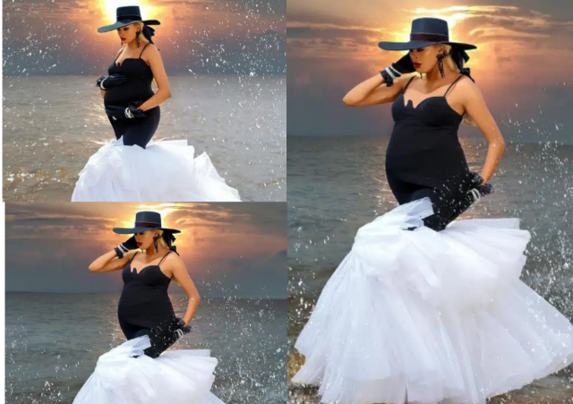 Skitmaker and Content Creator, Kiekie Releases Amazing Maternity Photos