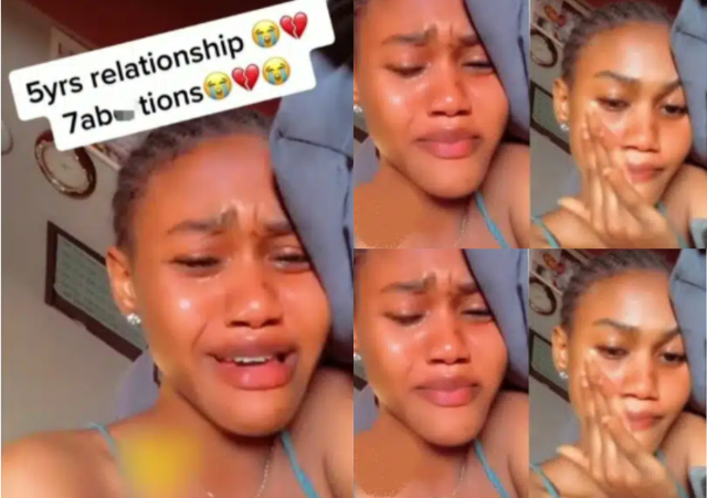 Heartbroken Lady cries out after boyfriend of 5 years dumped her despite having 7 abortions for him [Video]