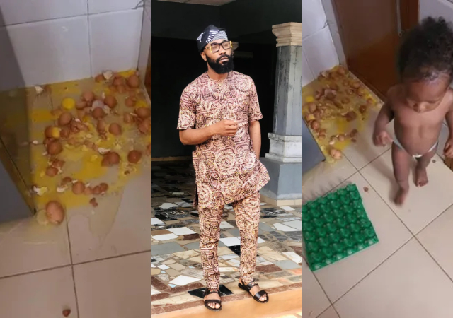 Is there any boarding daycare? –Man quizzes after his toddler destroyed full crate of eggs