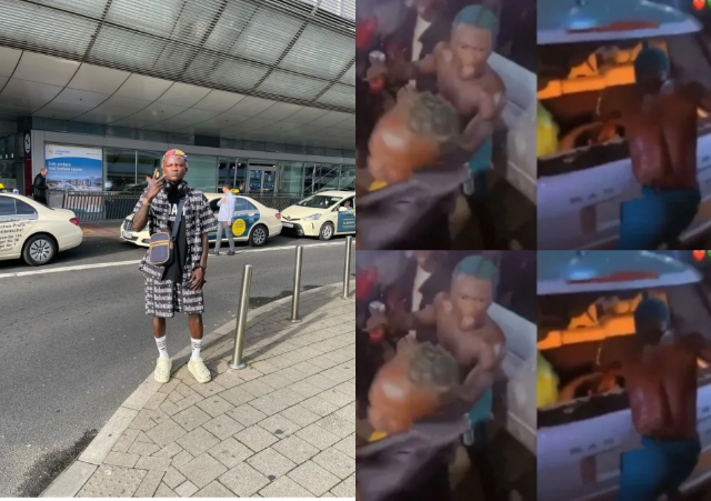 Portable Fumes As Hoodlums Destroy His Range Rover While Performing At a Concert in Lagos [Video]