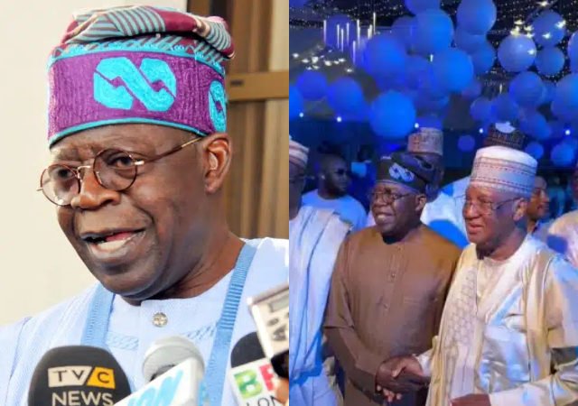 Tinubu seen at birthday party close to where presidential town hall meeting was held [Video]