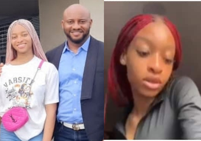 “When E No Be Moses Wey Part The Hair?”- Yul Edochie’s Daughter Stirs Reactions With Hairstyle in Sweet Dance Video