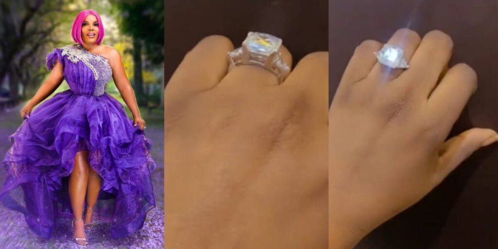 Actress Empress Njamah is engaged, flaunts engagement ring [Video]