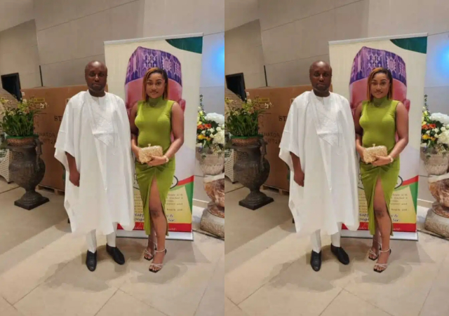 “Sharpshooter” – Netizens Hail Israel DMW As New Photo With Wife Shows Protruding Belly
