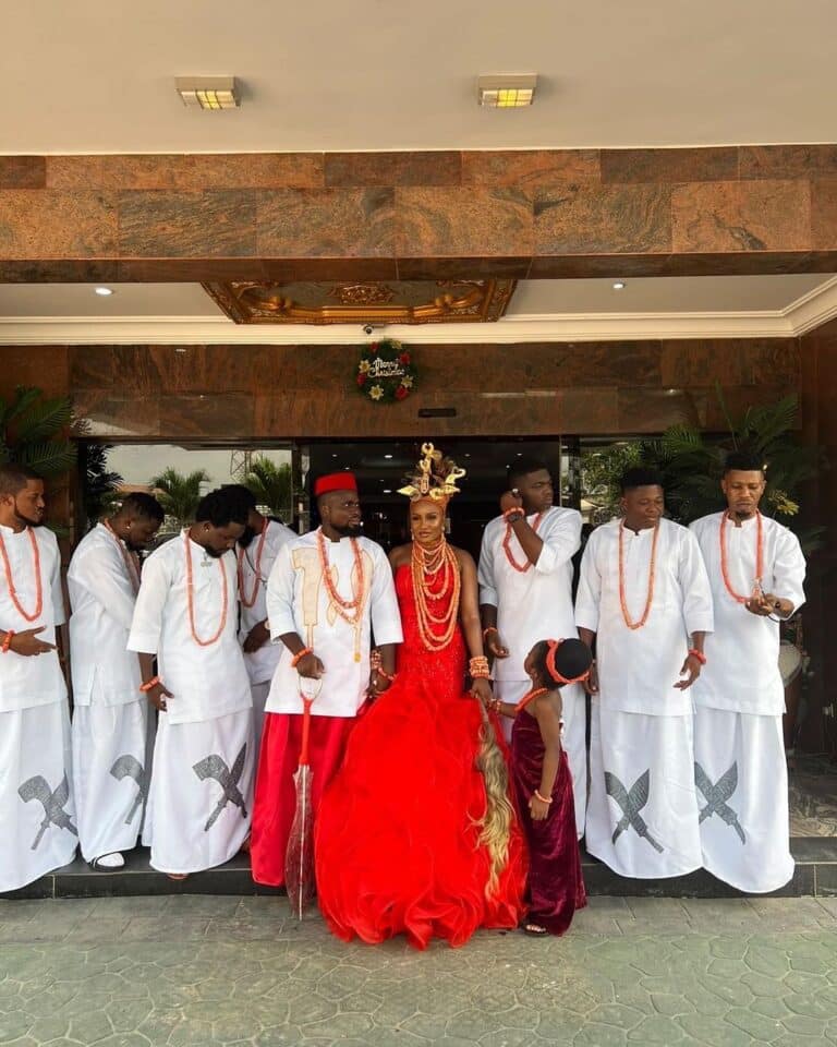 First Photos and Video as Comedian Sir Balo’s Weds Wife Traditionally [Photos]