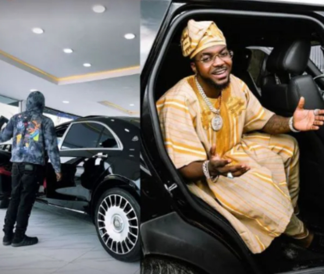 ‘See person way no get food for fridge’ - Reactions Singer Skiibii splashes N100M on Mercedes Benz Maybach
