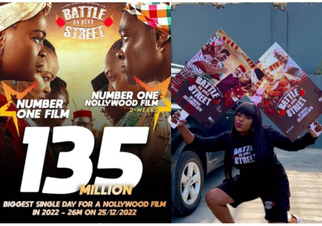 Funke Akindele celebrates as ‘Buka on street’ makes N135million in one day