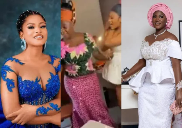 Mixed reactions as an overly excited Phyna reveals what she would do after meeting Mercy Johnson for the first time