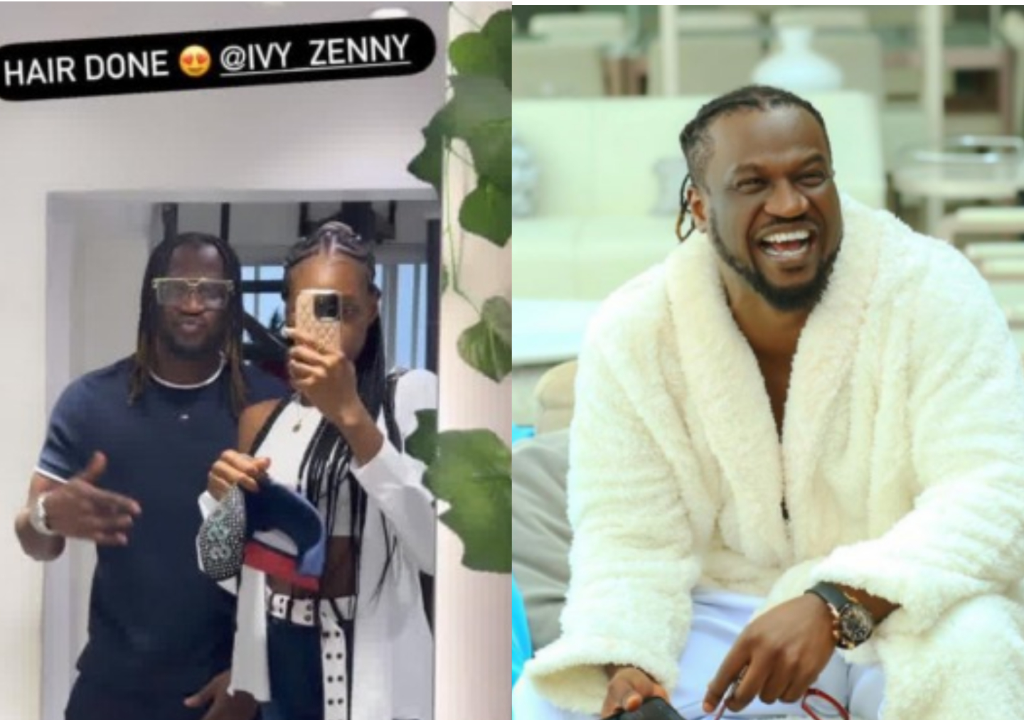 Paul Okoye 'Rudeboy' shares loved up video with new lover, Ivy