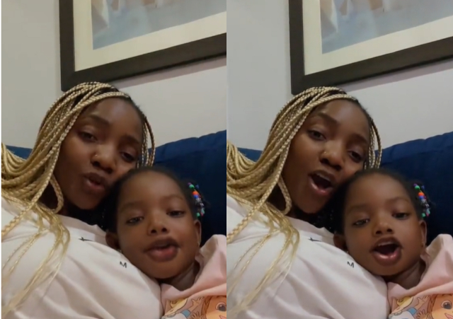 “Our Duduke Is Growing Up Very Fast” – Fans Gush Over Adorable Video of Simi and Daughter, Deja