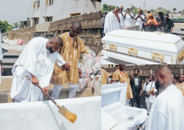My one true love- Singer Skales writes emotional note to mother after her burial [Photos]
