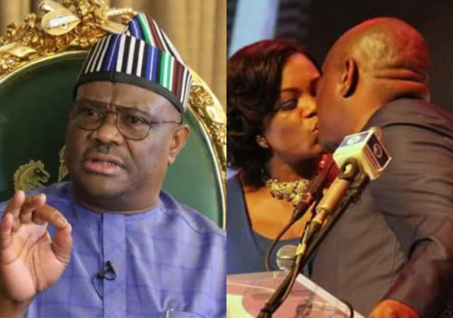 You have to take care of me tonight - Governor Wike publicly reminds wife of her wifey duties [Video]