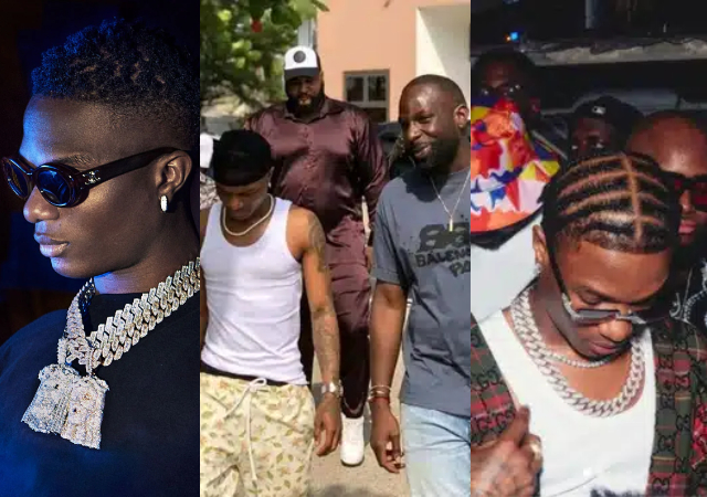 Wizkid spotted hanging out in Cotonou with president of Benin Republic’s son after failing to appear at two concerts [Video]