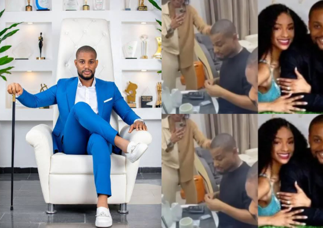 Actor Alex Ekubo Reconciles With His Estranged Fiance, Fancy Acholonu After He Allegedly Forced Her To Tender Public Appology