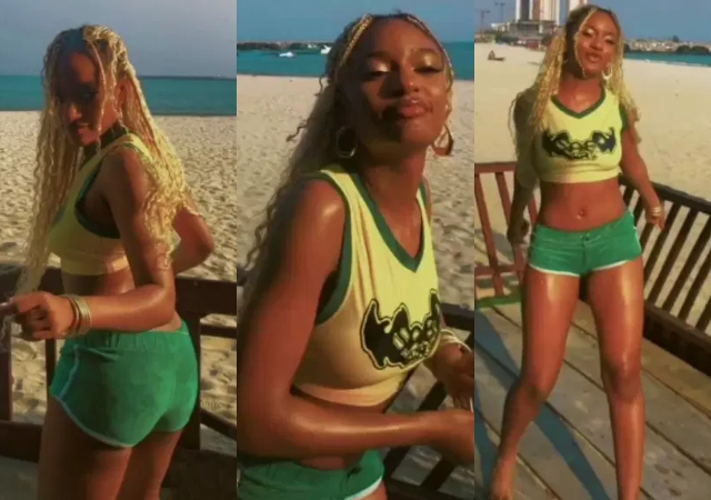 Sabi girl no dey too like cloth- Ayra Starr causes stir with her dance at a beach house during US vacation — [Video]