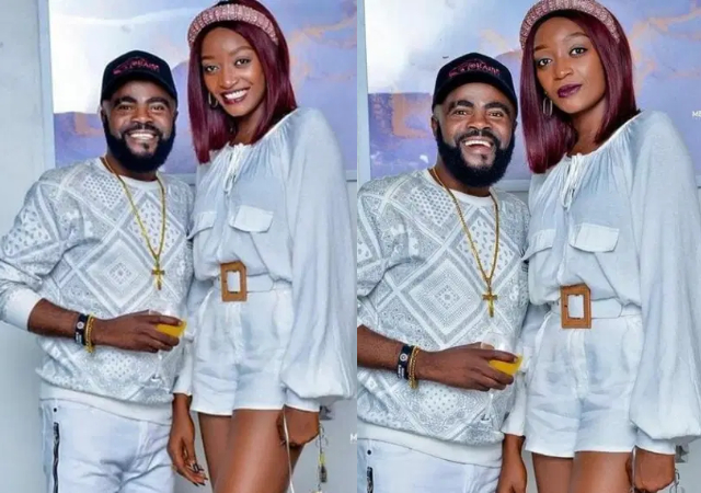 Nah so e dey take start, no 2nd wife oh – Fan warns Chief Imo over caption as he poses with colleague, he responds