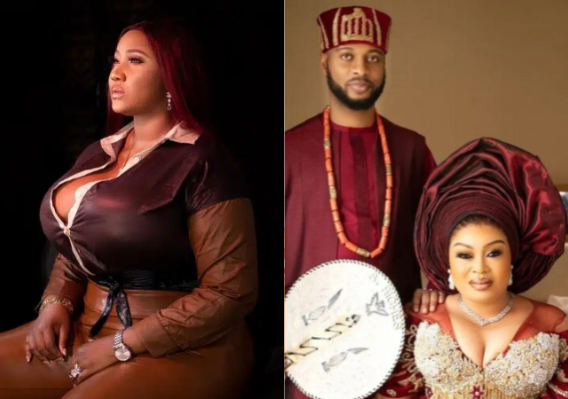 Judy Austin under fire over message to Nkiru Sylvanus following her wedding