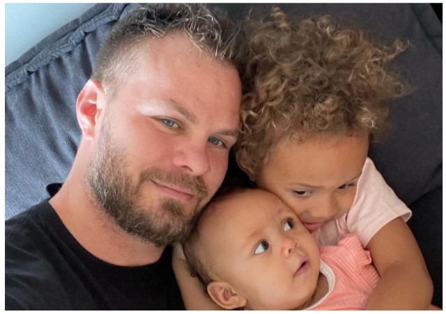 “You can hate me but leave my daughters out it” Justin Dean says as he shares photos with his daughters