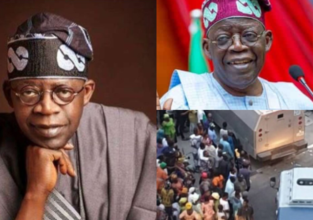 “It missed it way” – APC reveals the true story behind bullion van spotted at Tinubu’s house before 2019 election