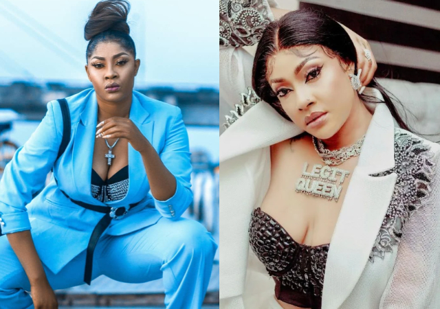 “Stop lying that acting gave you the money to buy a house”- Angela Okorie tells female colleagues [Video]