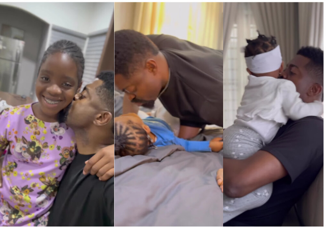 Basketmouth reunites with his kids weeks after divorce saga [Video]