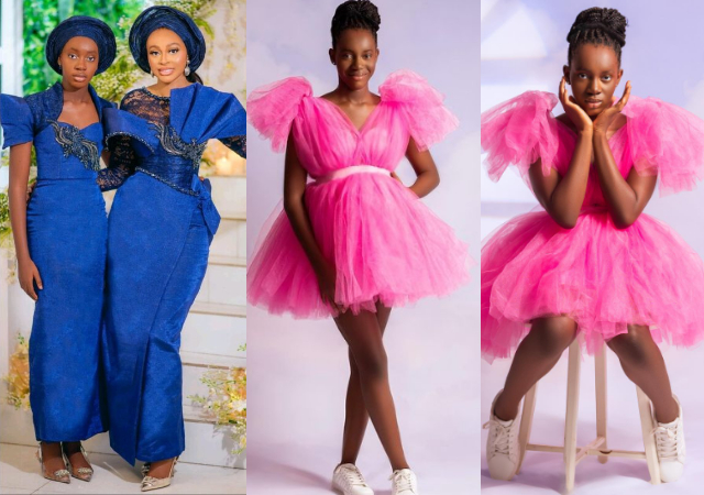 Mabel Makun pens powerful words of prayers as she celebrates first daughter, Michelle on her 15th birthday