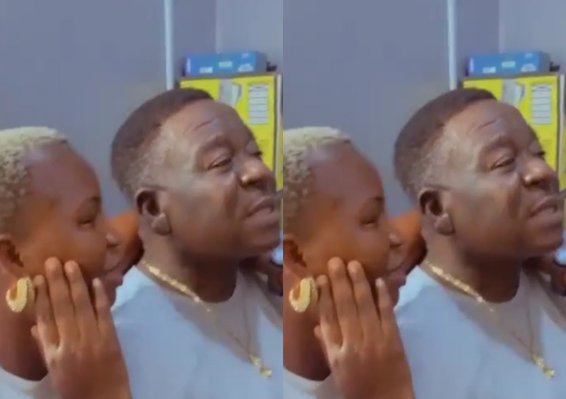 Mr Ibu and wife, Stella Maris at peace again, reconcile at the police station after 24 hours social media dragging