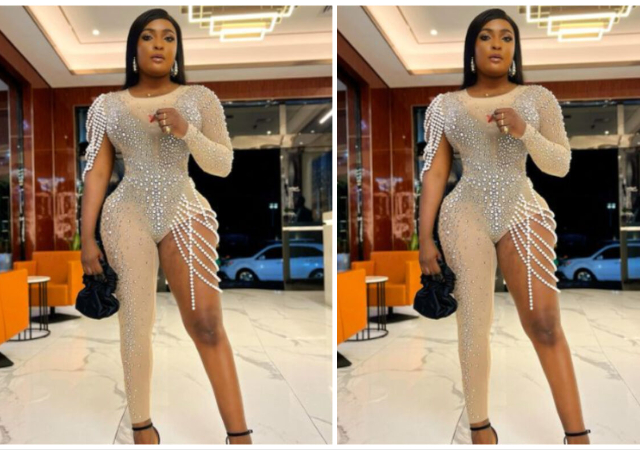 ‘See how tacky you look’- Blessing CEO’s date night attire stirs reactions