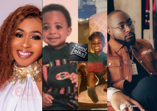 “May God protect and give you peace” -Kemi Olunloyo bows to pressure as she showers prayers and love on Davido