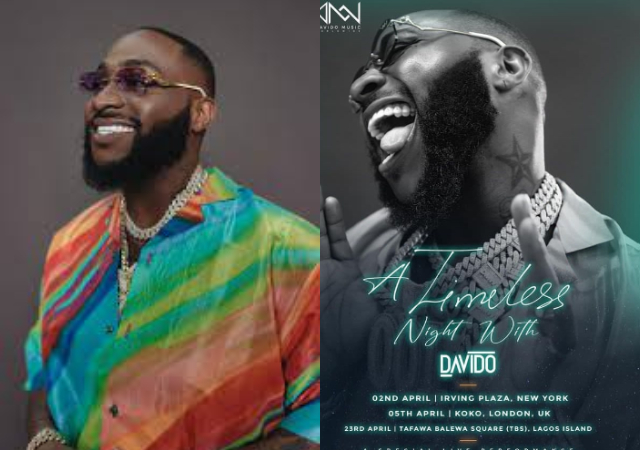 Davido’s ‘Timeless’ makes history as it becomes first album to gain 1 million streams within 6 hours of release on Boomplay