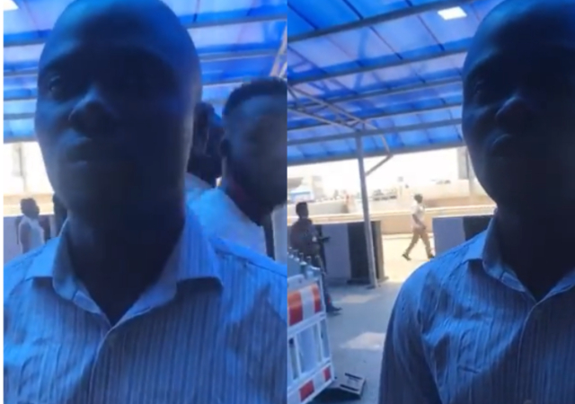 By Fait I Will! Man, Storms Airport to Travel to US Without International Passport [Watch Video]
