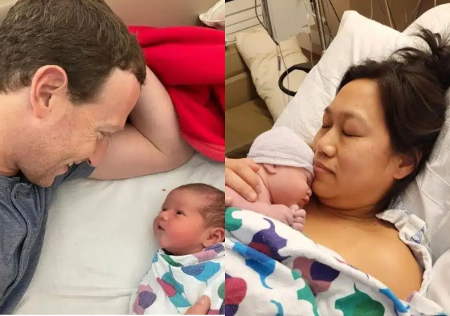Facebook owner, Mark Zuckerberg and wife welcome 3rd child