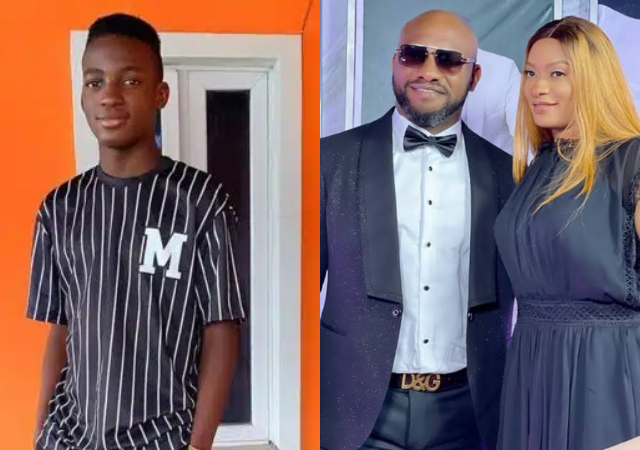 “This is deep” Reactions as May Edochie’s family member drops bombshell revelation on how Kambilichukwu died of poisoning (Video) One of May Edochie's family members made a shocking revelation about her son, Kambilichukwu, on social media. According to the alleged relative of Yul Edochie's first wife, their son passed away as a result of food poisoning. On the phone with a reporter, she made the claim. She claims that May Edochie is going through a lot right now and that Kambilichukwu was poisoned, not as was previously believed. She explained how it happened by stating that Kambilichukwu was with a friend when he received the food package containing a burger and beverage. He didn't complain to his friend about how his stomach hurt until after the meal. The alleged family member also claimed that Kambilichukwu’s friend knew who was the sender of the package, but the friend’s family has been threatened into keeping silent.