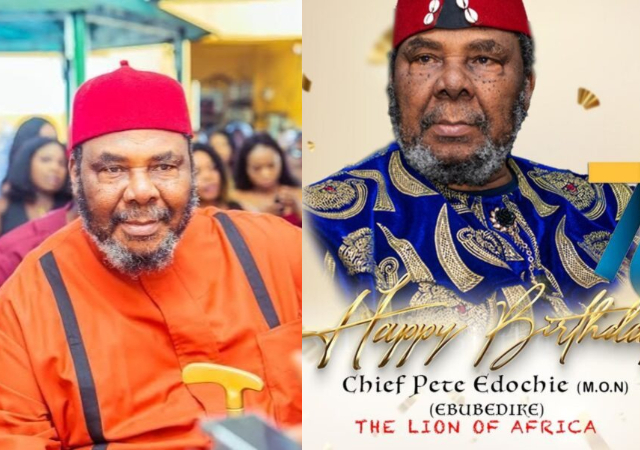 Veteran Pete Edochie reveals his greatest gift as he turns 76