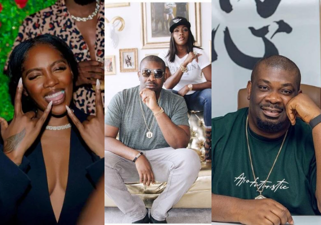 “I’m pregnant for Don Jazzy” – Tiwa Savage jokingly admits, He reacts
