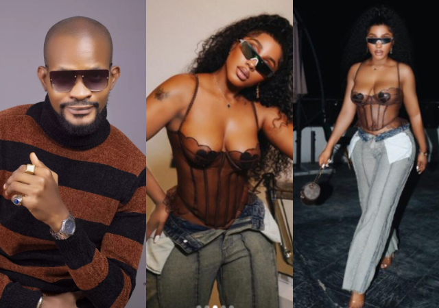 Uche Maduagwu lambastes BBNaija’s Mercy Eke for posting provocative pictures