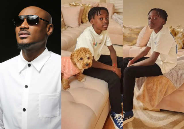 “Nothing I can say that can express my expression” -2baba celebrates youngest son’s birthday