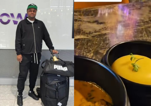 Isreal DMW cries out after paying N25,000 for a small quantity of food in the UK