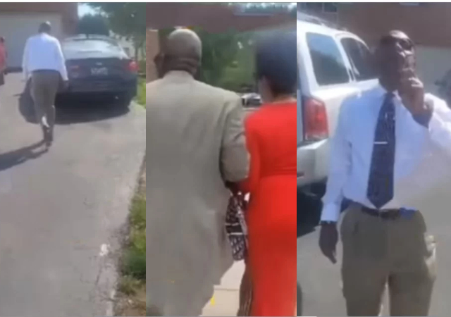 Drama as woman married for 22 years nabs husband at side chick’s house [Video]