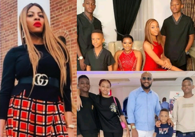 “Take May and her remaining kids away from Yul’s home” – Netizens flood May Edochie’s sister IG page with advice