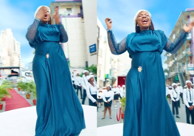Endless Celebrations as Mercy Chinwo Shows Off Fast Growing Baby Bump, Unveils New Project 