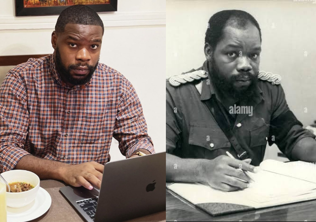 You need to ask some serious questions - Reactions over photo of Nigerian pharmacist who bears striking resemblance to Ojukwu