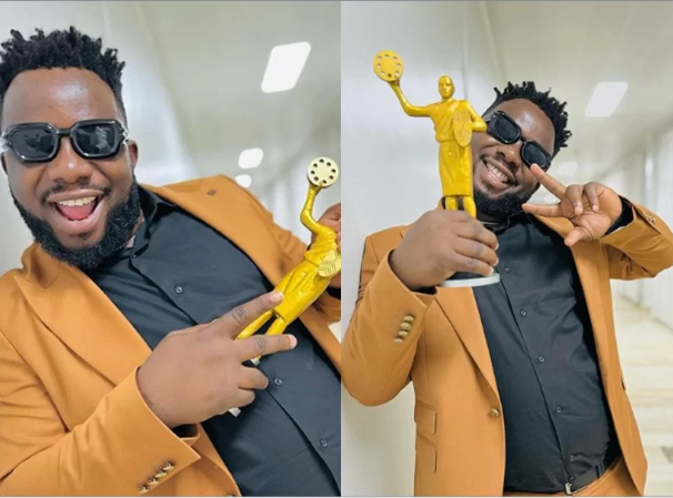 Skit maker, Sabinus Bags First International Award