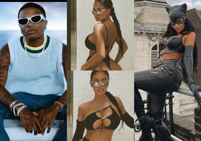 Something must to to k!ll a man- Reactions as curvy lady becomes the only user Wizkid follows on IG