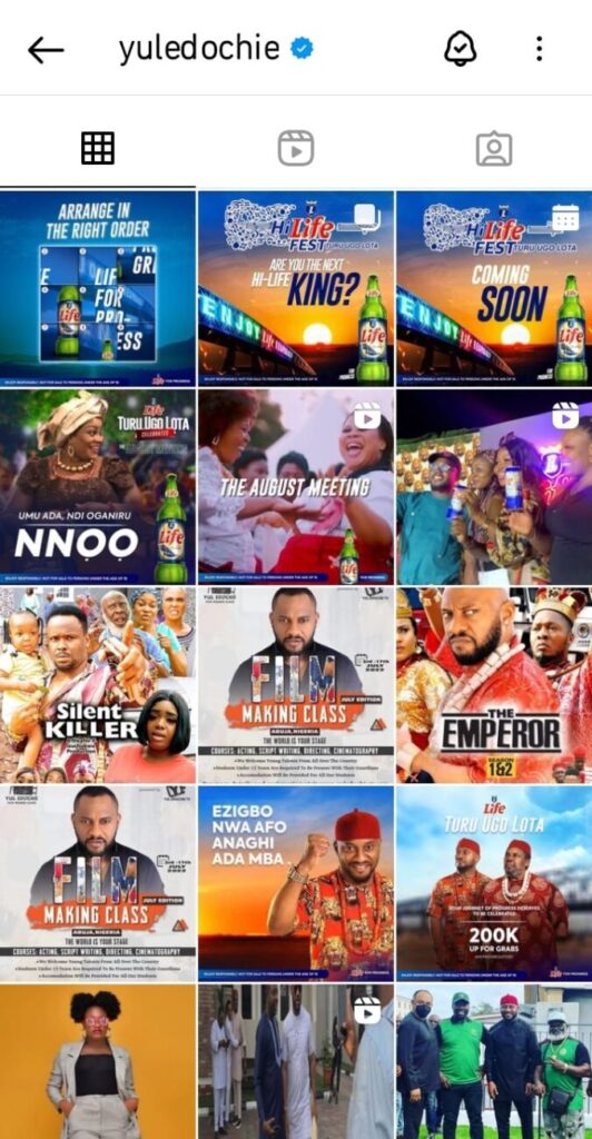 New Beginning As Yul Edochie Takes Down All Instagram Photos Of His 