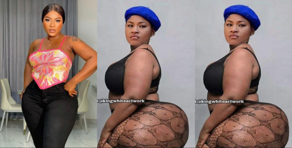 “Who do me this tin”- Destiny Etiko fumes as she reacts to her photoshopped photo